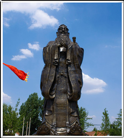 5米大型孔子銅雕