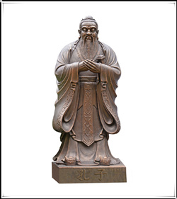 孔子銅雕廠家直銷