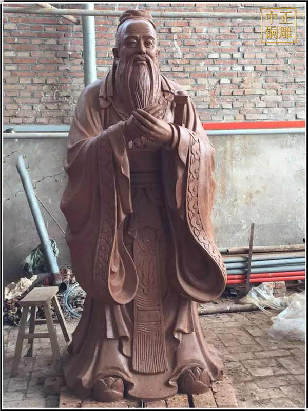 傳統文化人物孔子像可定做