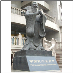 室外景觀孔子雕塑